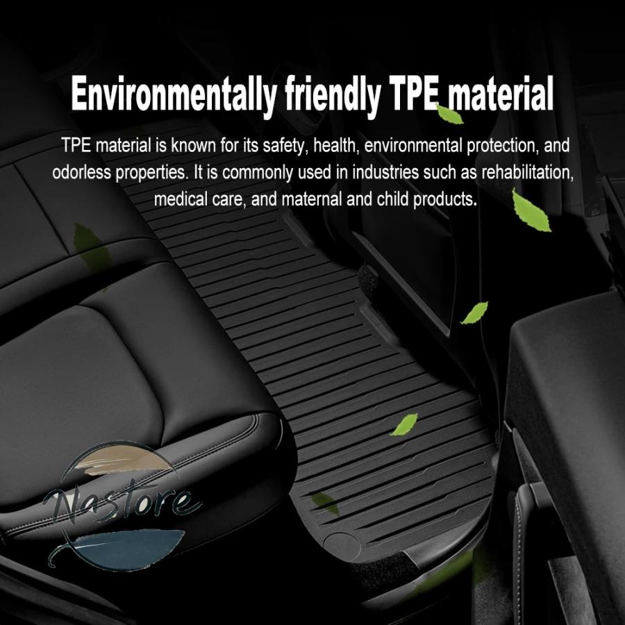並行輸入品 テスラ tesla フロアマット キャリア トランクマットモデル y モデル 3 ハイランド 2021-2025 マット tpe 防水滑り止めの画像