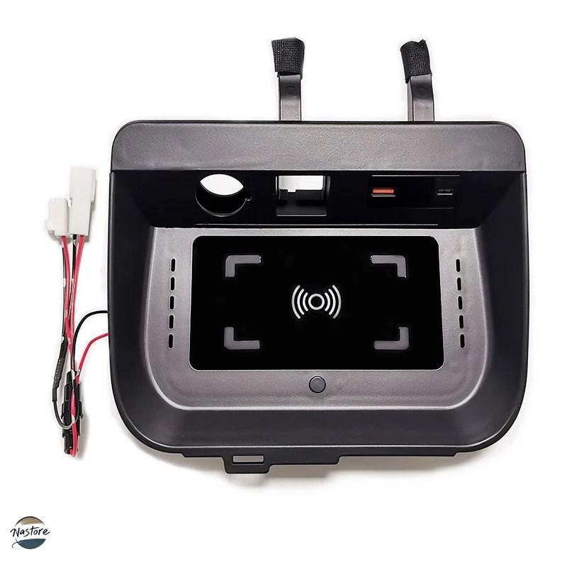並行輸入品 トヨタ toyota ワイヤレスチャージャー 15w 高速充電 ブースター ラボラv 4 2019-21 2022 カスタムパーツ 部品 アクセサリー