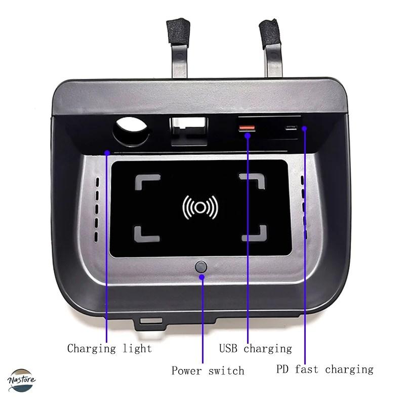並行輸入品 トヨタ toyota ワイヤレスチャージャー 15w 高速充電 ブースター ラボラv 4 2019-21 2022 カスタムパーツ 部品 アクセサリー
