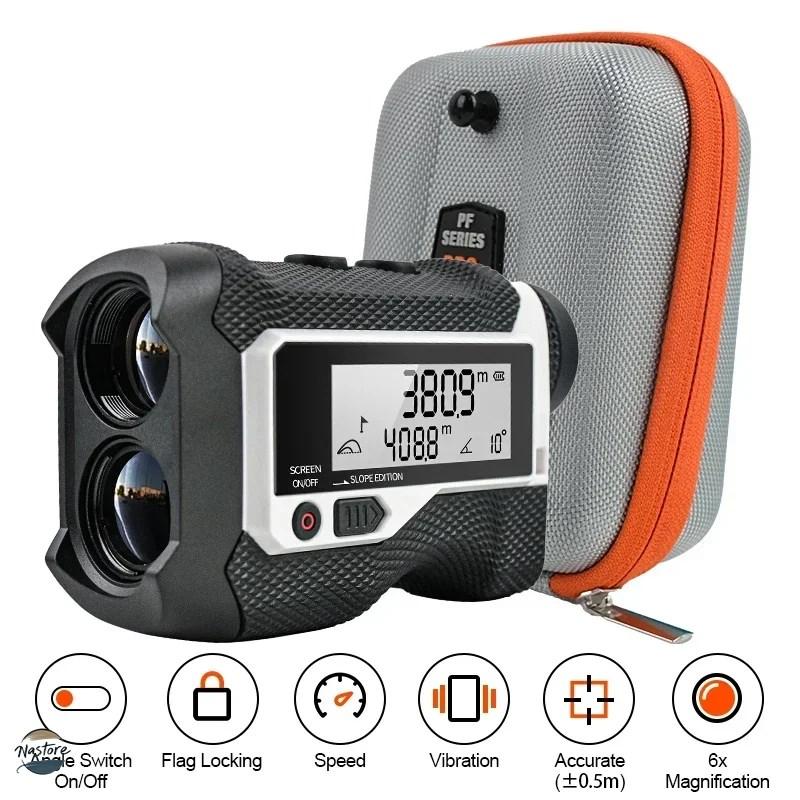 並行輸入品 スクリーン ゴルフ距離計 800 メートル lcd 振動フラッグロックスロープスイッチ 測定レーザー距離計 m/yd カスタムパーツ 部品 アクセサリー_5