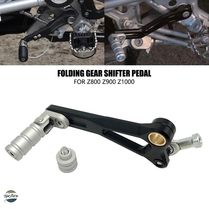 並行輸入品 FIT カワサキ Z800 Z900 Z1000 Z1000R Z1000SX Z900RS Z900RS CAFE 2010-2019 ADJUSTABLE FOLDING GEAR SHIFTER SHIFT PEDAL LEVER