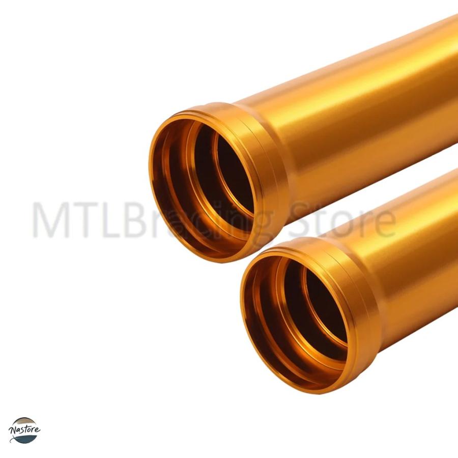 並行輸入品 535MM FRONT SHOCK FORK OUTER TUBES STANCHIONS カワサキ Z900RS 2018-2024 2019-23 44008-0085 GOLD/BLACK_4