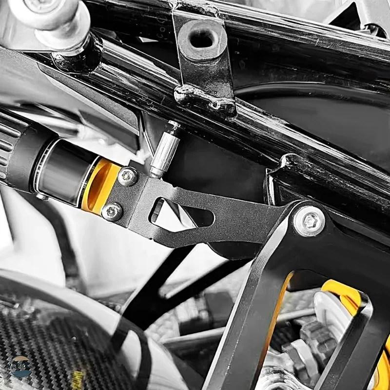 並行輸入品 バイク PRELOAD ADJUSTER STAY カワサキ Z900RS CAFE 2018+ REAR SUSPENSION PRELOAD DAMPER SHOCK ADJUSTER BRACKET MOUNT_2
