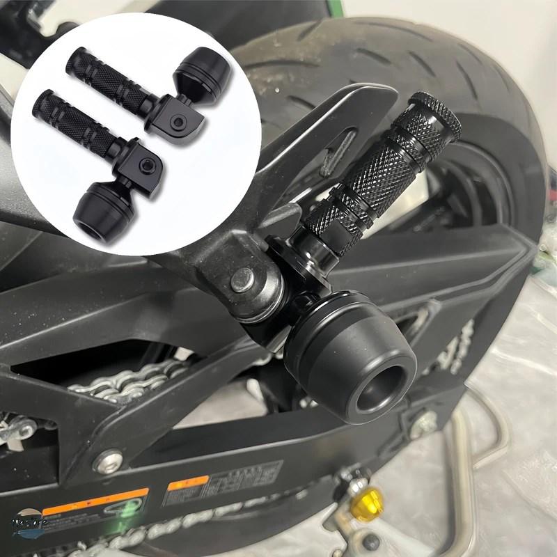 専用 並行輸入品 バイク REAR PASSENGER FOOT PEG FOOTRESTS PEDALS GUARD