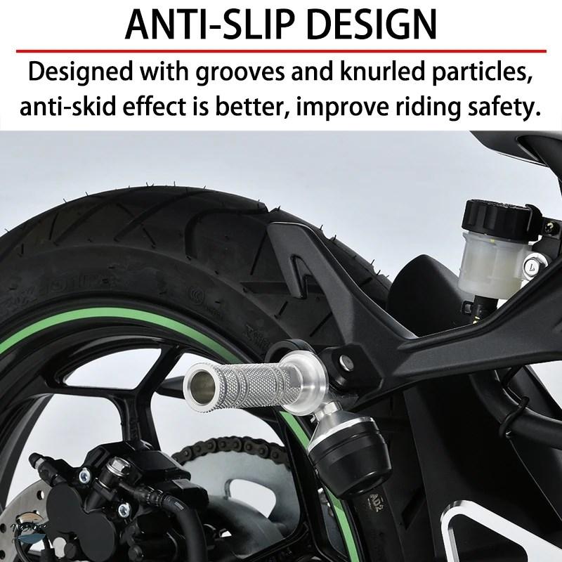 専用 並行輸入品 バイク REAR PASSENGER FOOT PEG FOOTRESTS PEDALS GUARD