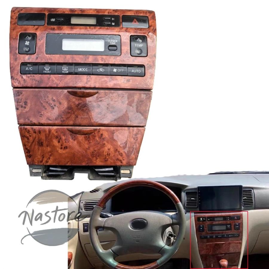 並行輸入品 トヨタ カローラ 2004 2007 エアコン コントロール パネル