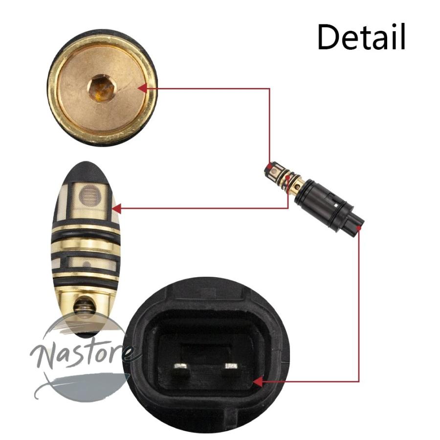 並行輸入品 トヨタ エアコン コンプレッサー電子 ソレノイド