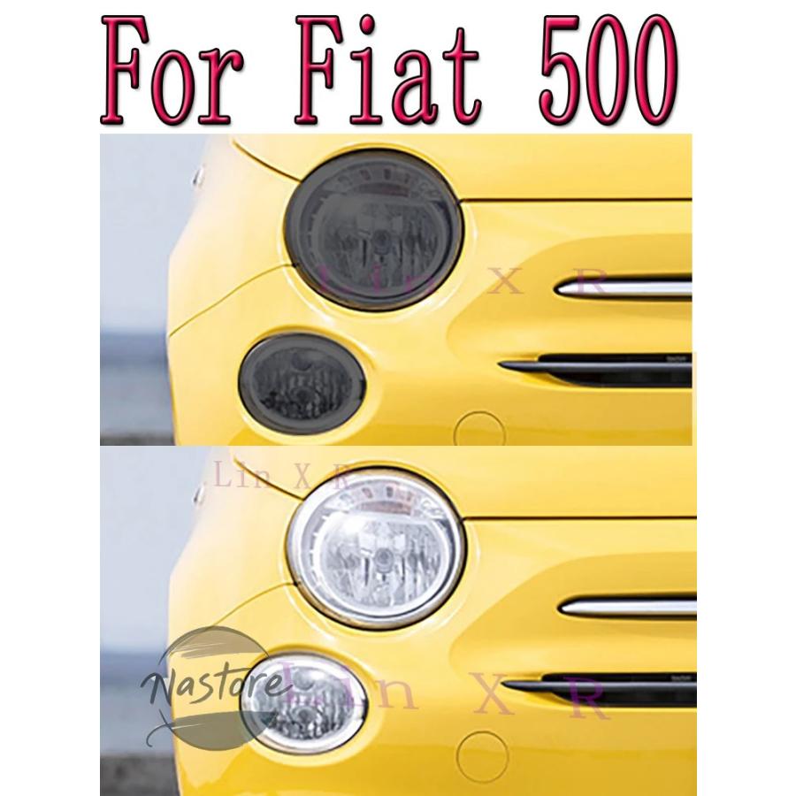 並行輸入品 フィアット ヘッドライト 外装 カスタムパーツ fiat500