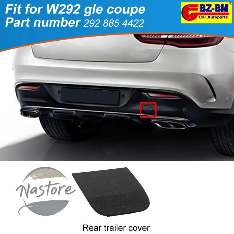【並行輸入品】w292 カバー フロントリア バンパー 牽引フック メルセデス ベンツ amg gle350 カスタムパーツ 部品 ...