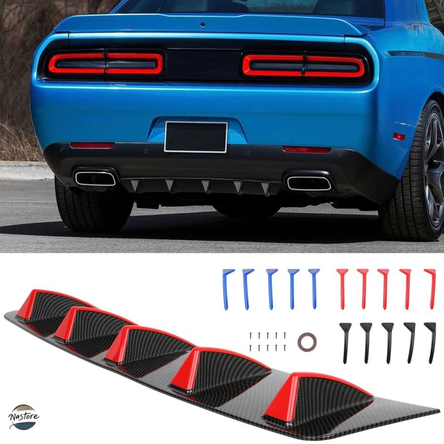 未使用 ディフューザー リアバンパーディフューザー 車用 アクセサリー 並行輸入品 リアバンパー スポイラー リップ 自動 汎用ディフューザー