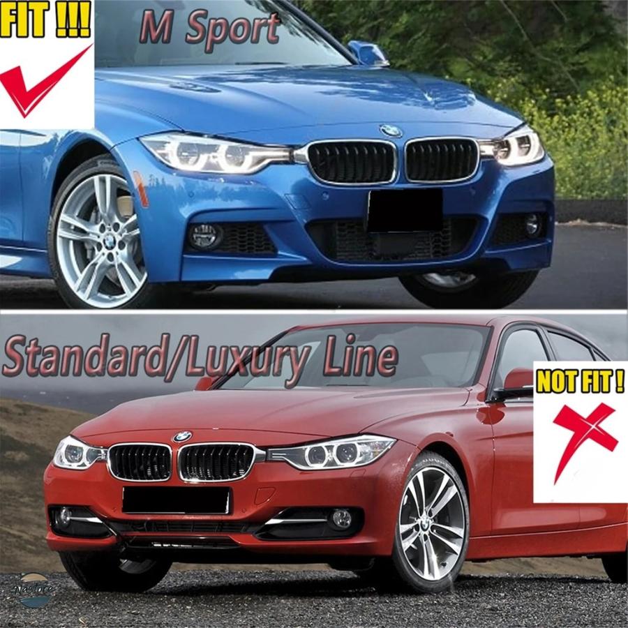並行輸入品 BMW F30 フロントバンパー スポイラー アクセサリー