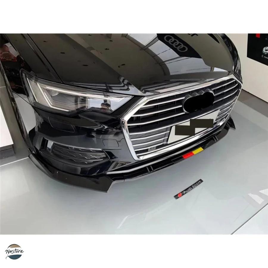 並行輸入品 アウディ A6 フロントバンパー スポイラー リップ