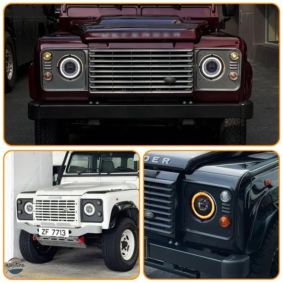 並行輸入品 ランドローバー フェンダー ヘッドライト LAND ROVER ディ