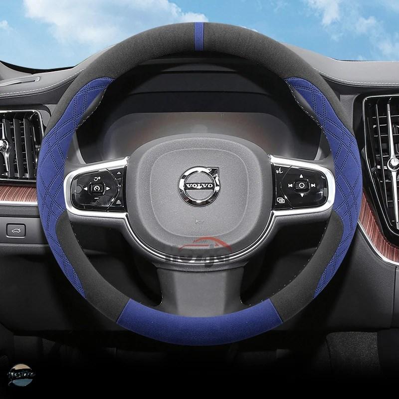 並行輸入品 XC60 ボルボ カバー ステアリング ホイール アクセサリー