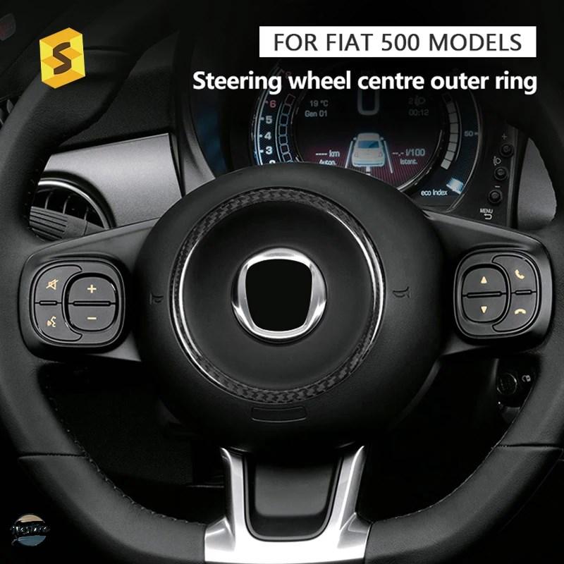 並行輸入品 フィアット ステアリングホイール FIAT500 アバルト