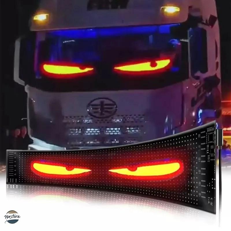 並行輸入品 トラック 車 デビルアイ LED ピクセル パネル ライト