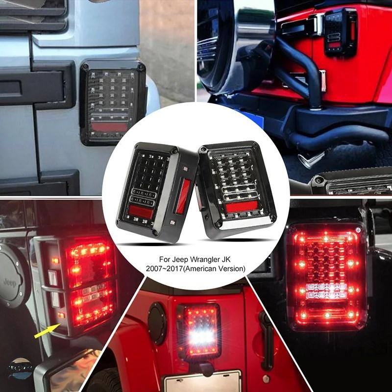 並行輸入品 ジープ ラングラー JK 2007~2017年式 LEDテールウィンカー