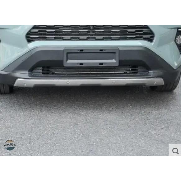 車 RAV4 リヤ スキッドプレート バンパーガード シルバー