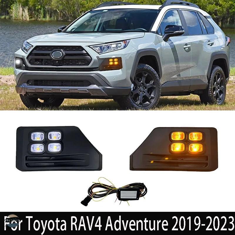 RAV4 アドベンチャー MXAA52 TRD フロント バンパー LEDフォグ 並行輸入品 トヨタ rav4 フロントバンパー フォグランプ