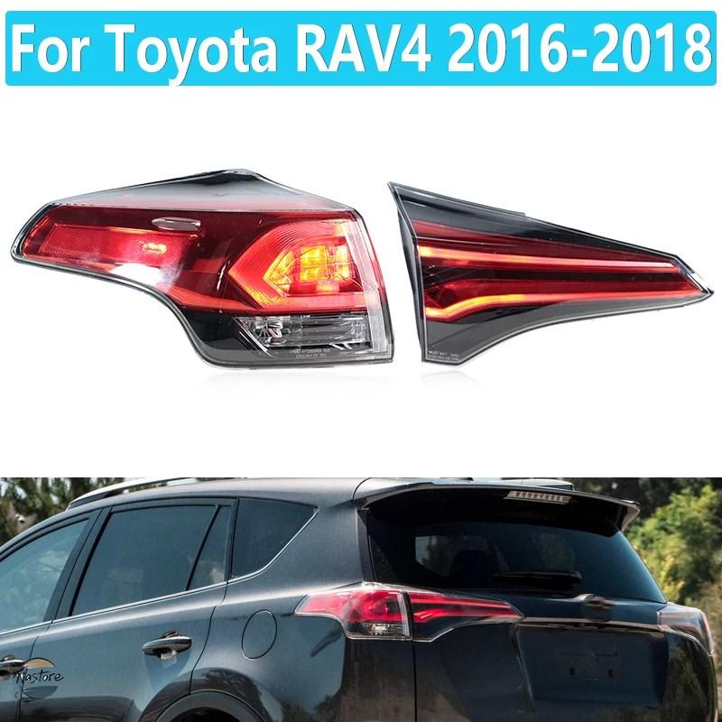 並行輸入品 トヨタ rav4 テールライト ブレーキ us版 ledランプ 2016