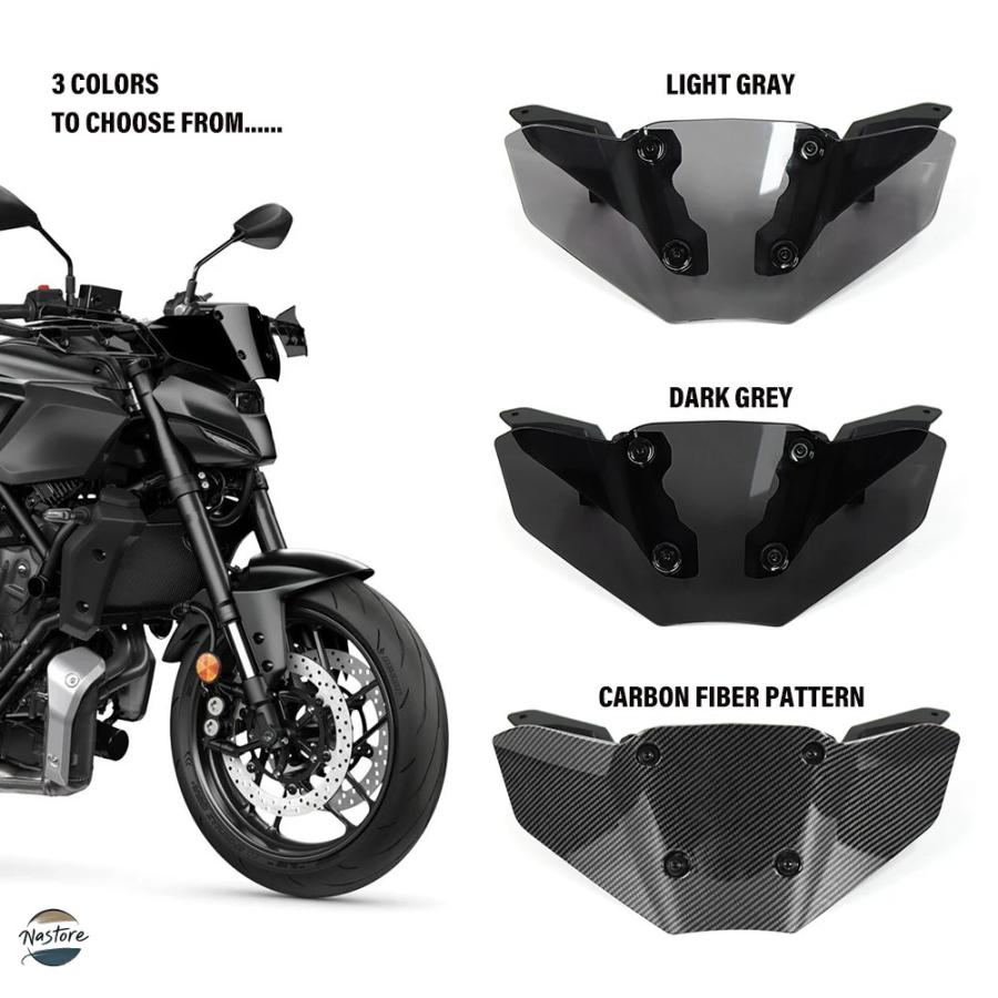 MT-09 MT-03 mt07 2025 2024 【磁器】 ストリートカー改造街车フロント