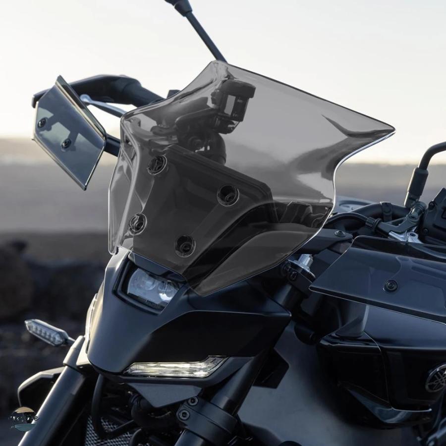 並行輸入品 mt-07 ヤマハ スクリーン ウインドシールド 2025 mt07 gen4