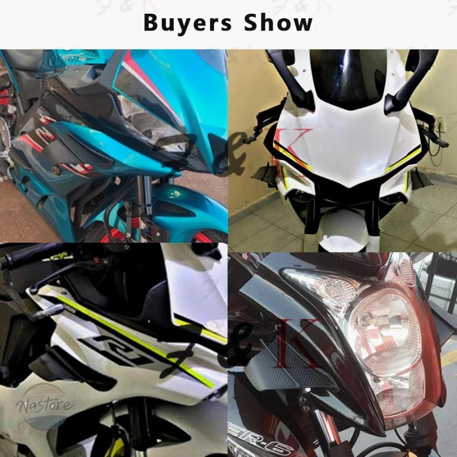 並行輸入品 zx-25r z400 z900 zx-10r Ninja スポイラー カスタムパーツ