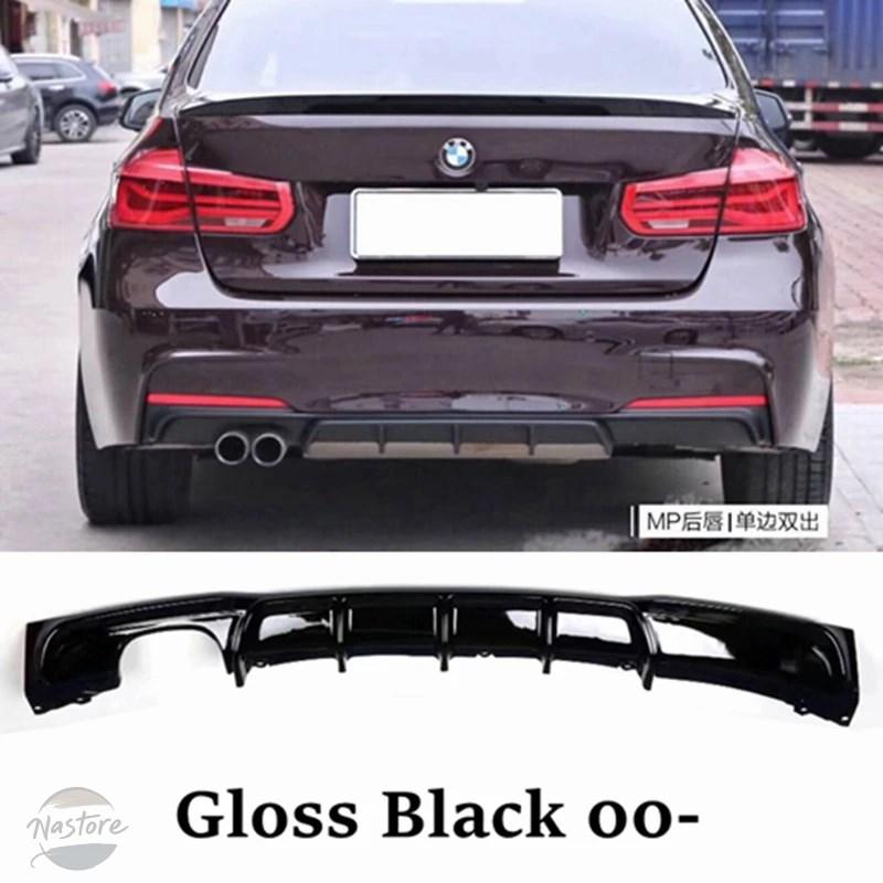  F30 リヤディフューザー　グロスブラック　新品 並行輸入品 BMW 3シリーズ F30 F31 F35 2012-2019 グロスブラック