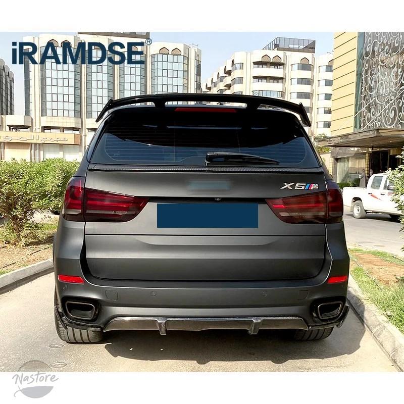 並行輸入品 BMW リア x1 e84 f48 タイプte カーボン表面スポイラー