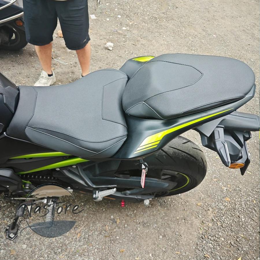 並行輸入品 z900 バイク フロント リア カワサキ 二輪 リリーフクッション ソロシート ピリオン 2018-21 2022 2023 2024 カスタムパーツ 部品 アクセサリーの画像