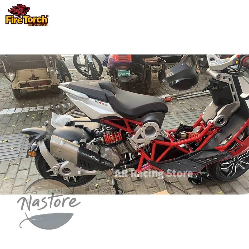 並行輸入品 バイク リップ フロント フルシステム排気エスケープモトミッドリンクパイプスペシャル ス italjet ドラッグスター 125 200 カスタムパーツ 部品_2