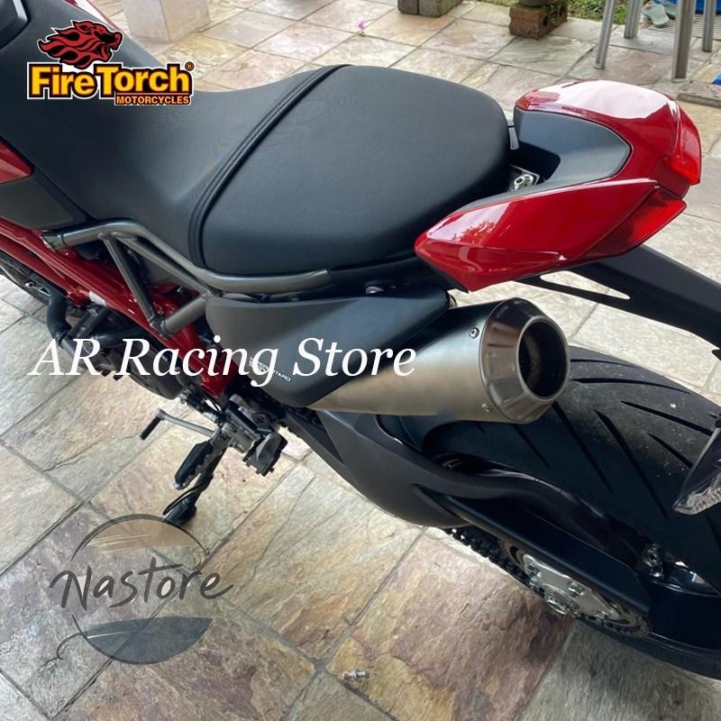 並行輸入品 バイク マフラー 部品 カスタムパーツ アクセサリー ドゥカティ ハイパーモタード 950 sp 2019 2021 リンクパイプ 排気の画像