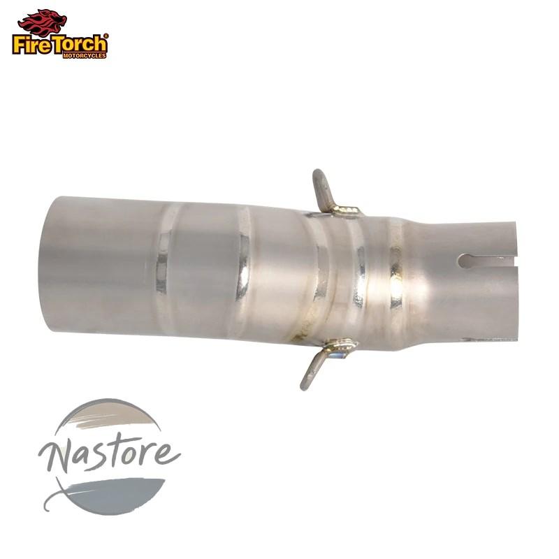 並行輸入品 バイク マフラー cfmoto 450 mt 450mt 2024 2025 排気チタン合金 エスケープモト 51 mmミドルリンクパイプ カスタムパーツ 部品 アクセサリーの画像