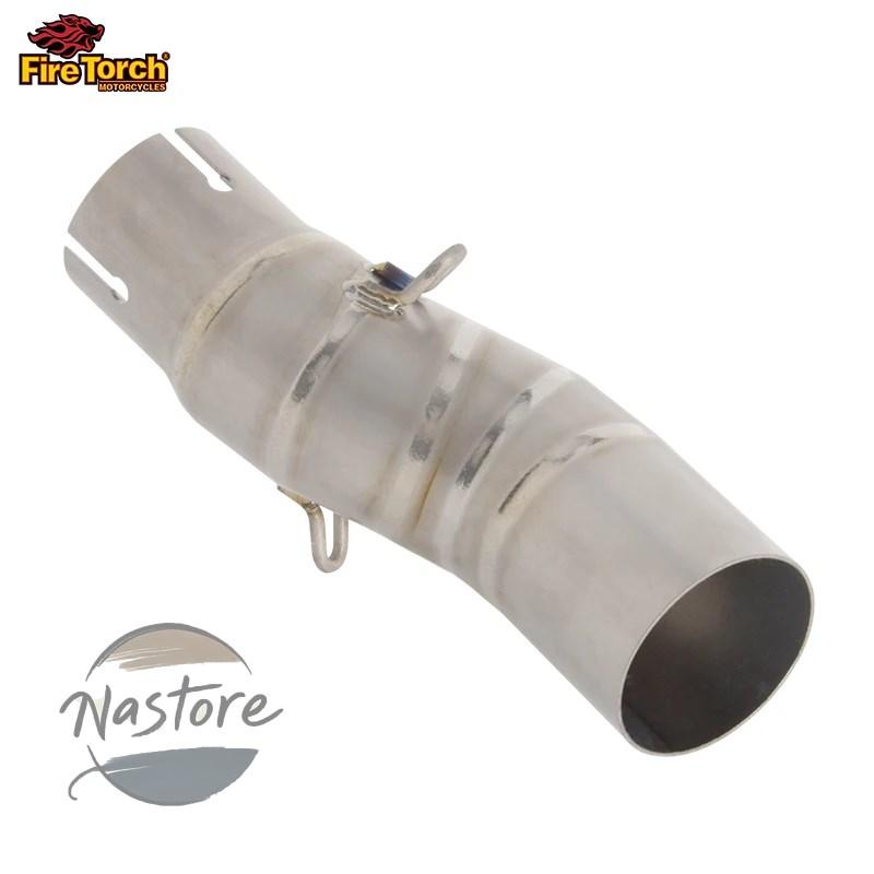 並行輸入品 バイク マフラー cfmoto 450 mt 450mt 2024 2025 排気チタン合金 エスケープモト 51 mmミドルリンクパイプ カスタムパーツ 部品 アクセサリーの画像