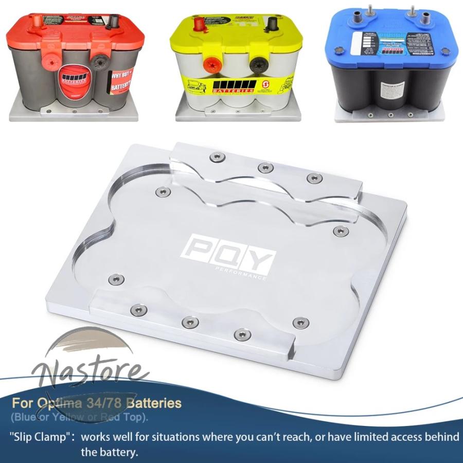 並行輸入品 btd02 グループオプティマ 34 78 黄赤青バッテリー ホルダートレイ再配置ブラケットマウントアルミ jr qy カスタムパーツ 部品 アクセサリー_5