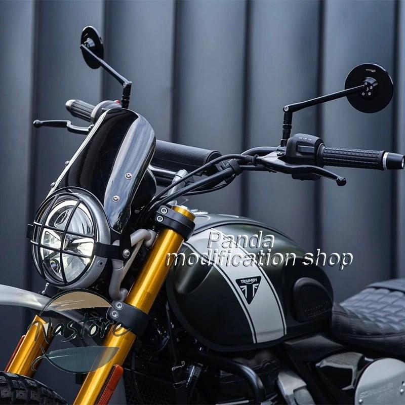 並行輸入品 バイク ミラー 合金バック トライアンフスピード400