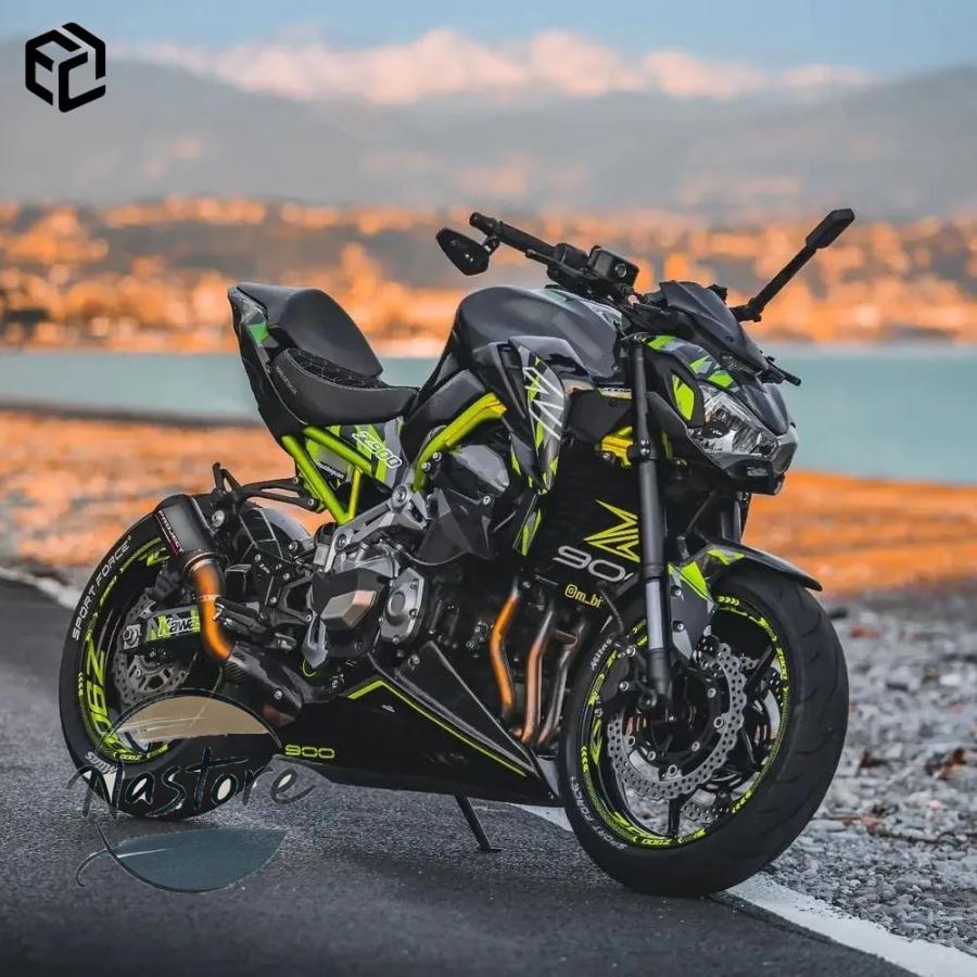 並行輸入品 z900 バイク ミラー カワサキ 800 rs zh2 z1000r z400 cnc
