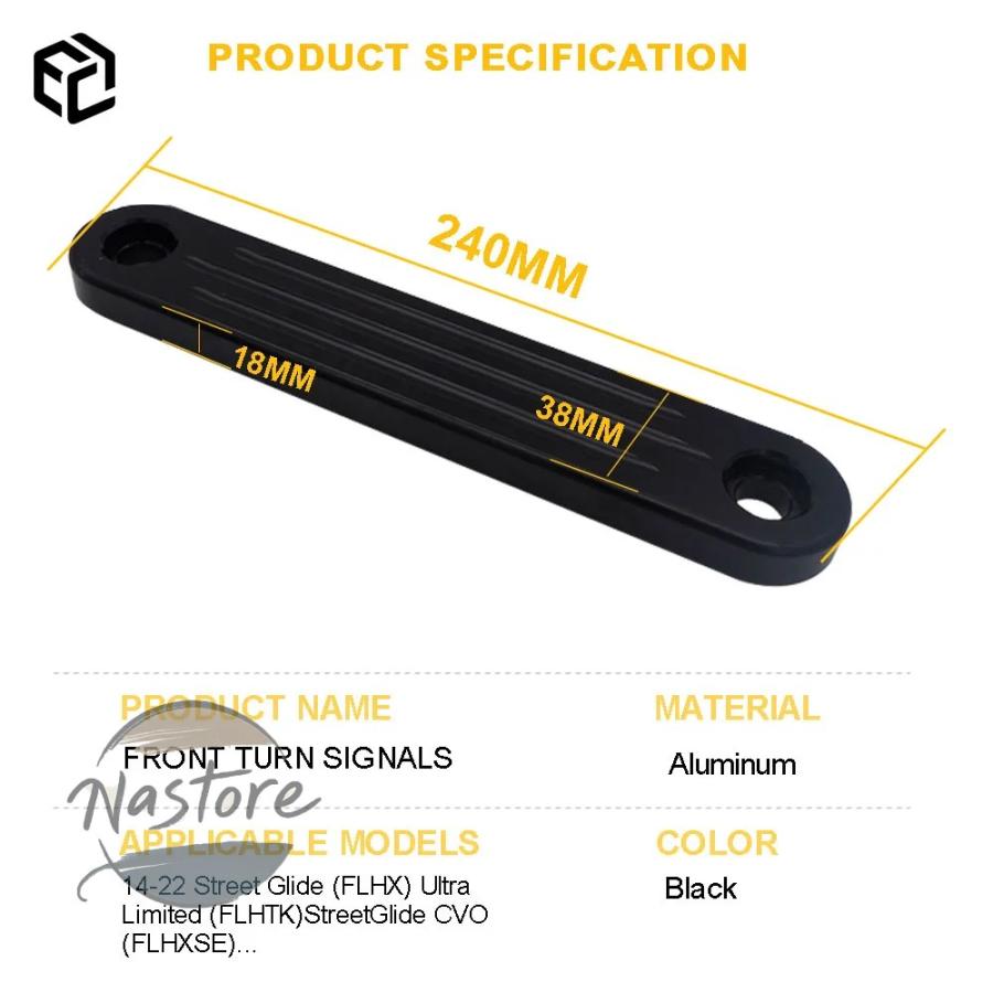 並行輸入品 バイク ledウィンカー ランニングライト ハーレー ツーリング ストリートグライド 限定 flx fxs flhtk cvo カスタムパーツ 部品 アクセサリー_1
