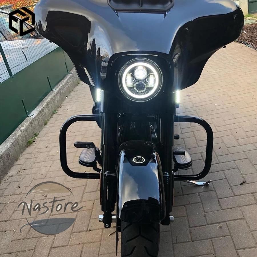 並行輸入品 バイク ledウィンカー ランニングライト ハーレー ツーリング ストリートグライド 限定 flx fxs flhtk cvo カスタムパーツ 部品 アクセサリー_5