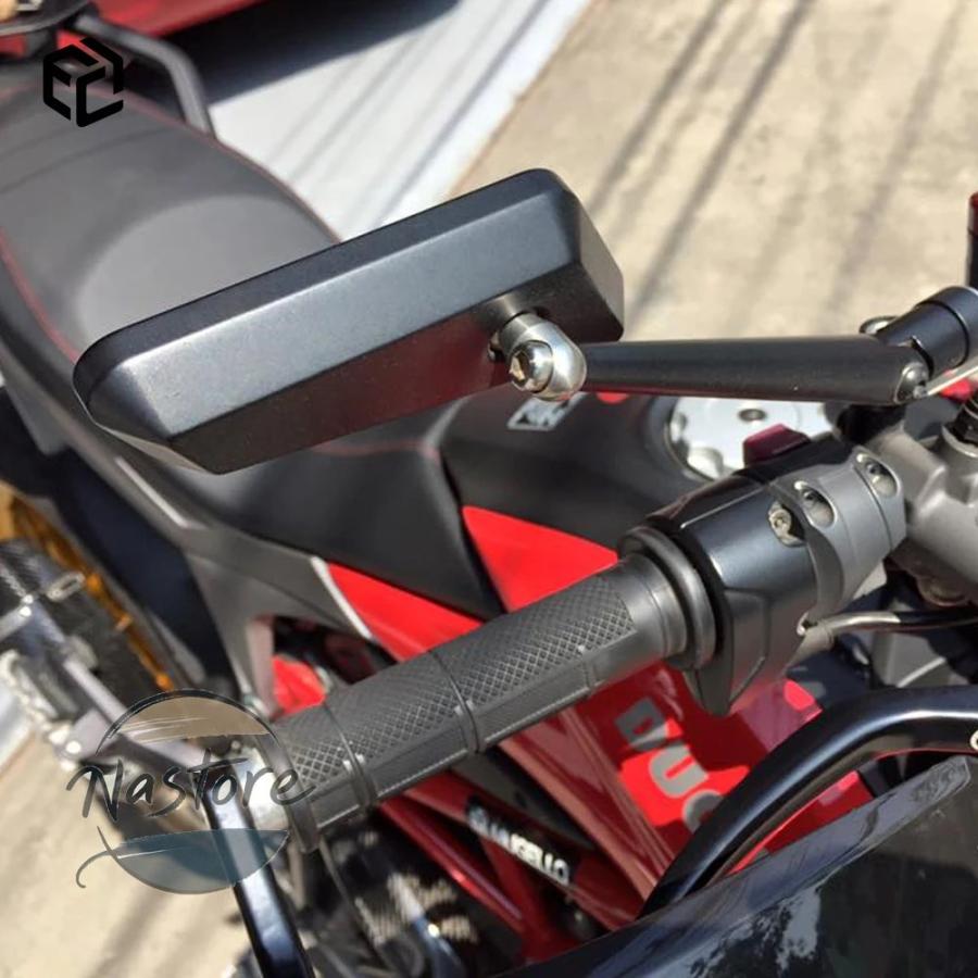 並行輸入品 v4 バイク ミラー ドゥカティ ストリートファイター 848モンスター821 1200 二輪 モデル400 800 カスタムパーツ 部品 アクセサリー_4