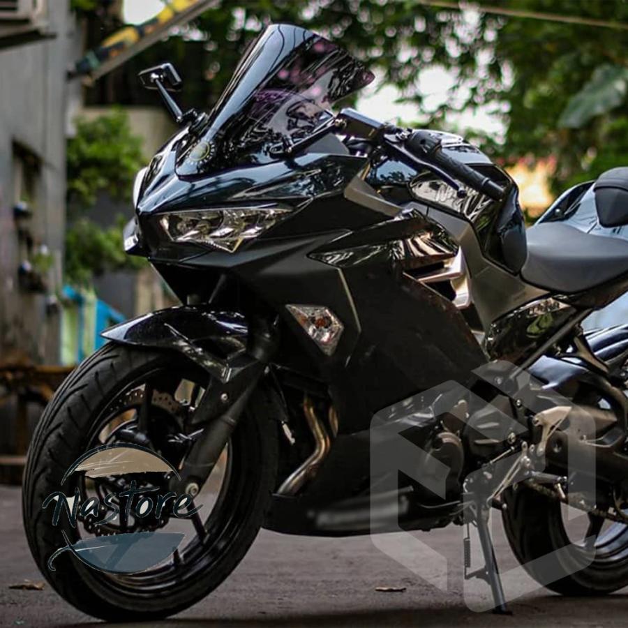 並行輸入品 h2 バイク ミラー カワサキ ニンジャ250 300 400 650 h4