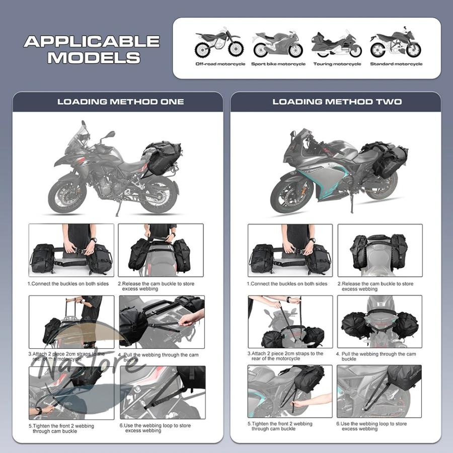 並行輸入品 バイク 防水 pvc バッグ ドライバッグ ダイビング 水泳 ハイキング 運転 ツーリング アウトドア 28l カスタムパーツ 部品 アクセサリーの画像