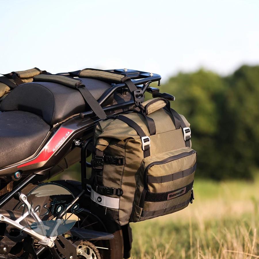 並行輸入品 ホンダ honda バイク 二輪 サドルバッグ サイドストレージラゲッジバッグ フォークツールポーチ スズキ カワサキ ヤマハ カスタムパーツ 部品の画像
