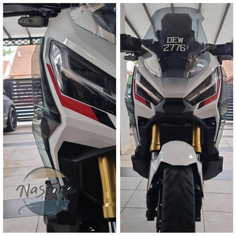 並行輸入品 ホンダ honda バイク カスタムパーツ カスタム フロント サイドエアデフレクター レッグウィンドデフレクター ガラス カスタムパーツ 部品の画像