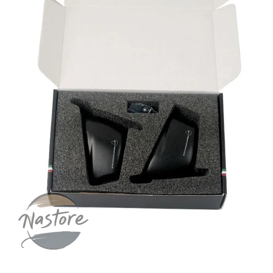 並行輸入品 バイク カバー 部品 カスタムパーツ アクセサリー カーボン キャリパー ラジエーター 冷却システム mv use f3 675 800 f4 1000 100mmの画像