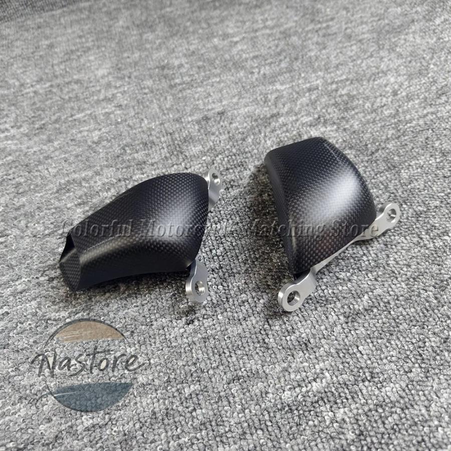 並行輸入品 バイク カバー フロント ブレーキ エアダクションキャリパー ラジエーター カーボン ドゥカティ パニガーレv4 v4s ストリートファイターv4 s 部品の画像