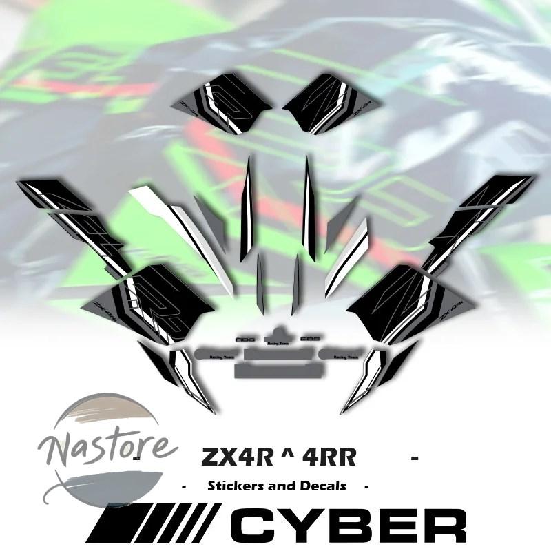 並行輸入品 zx4r カワサキ バイク カスタム ニンジャ r 2023 2024 zx