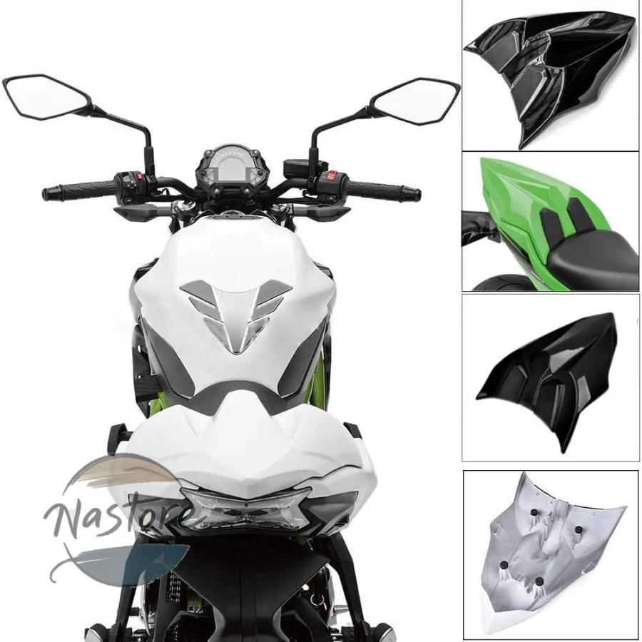 並行輸入品 z650 バイク カバー リア カワサキ ニンジャ650 2017 2024 l9t1 助手席 カスタムパーツ 部品 アクセサリーの画像