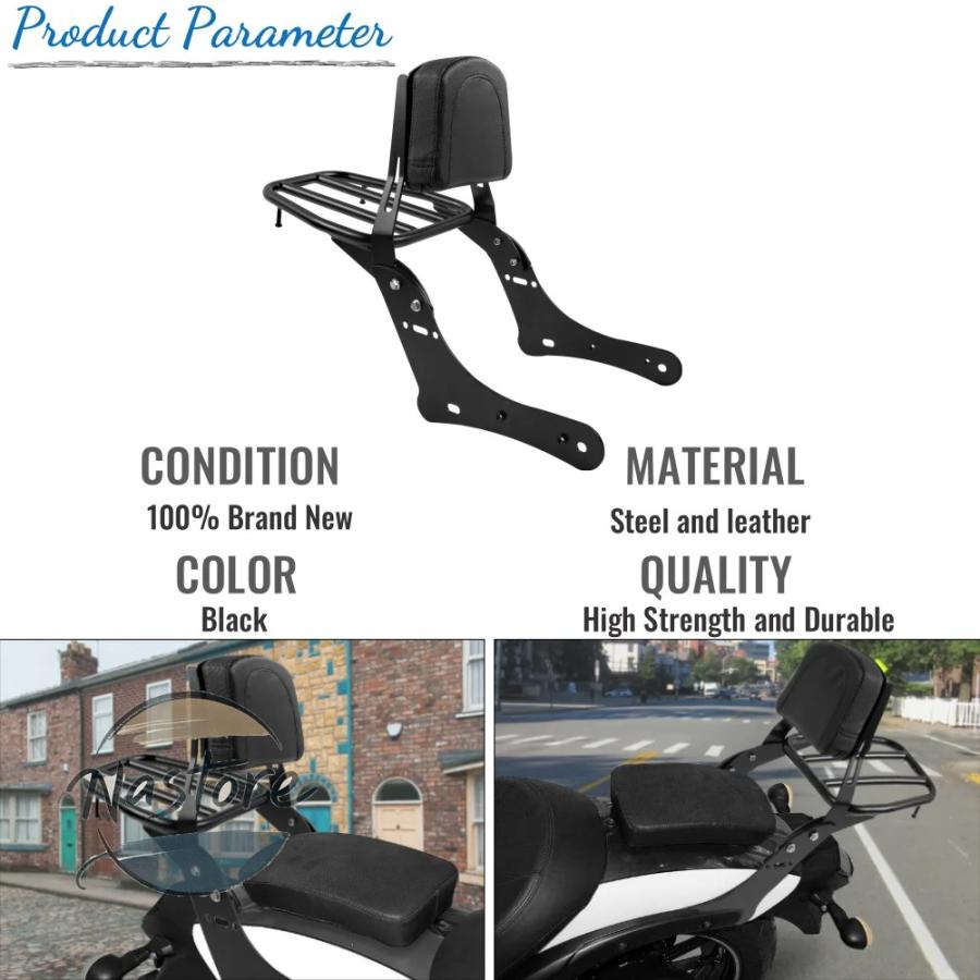 並行輸入品 リア ハンドル 部品 カスタムパーツ アクセサリー カワサキ バルカン s 650 vn650 en650 vn en s650 2015 2024 ラゲッジラック 助手席 滑り止めの画像
