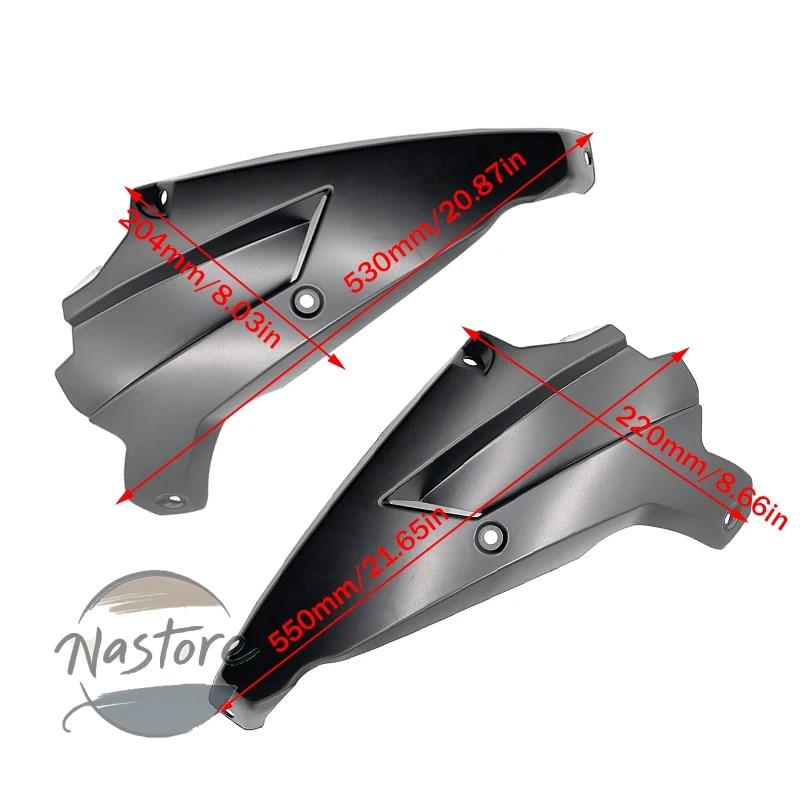 並行輸入品 バイク カバー リア 部品 カスタムパーツ アクセサリー カワサキ z900 2017 2024 スポイラー アンダーフェアリング ボディフレームパネル_5